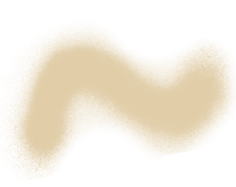 Beige organic abstract shape with subtle textured edges